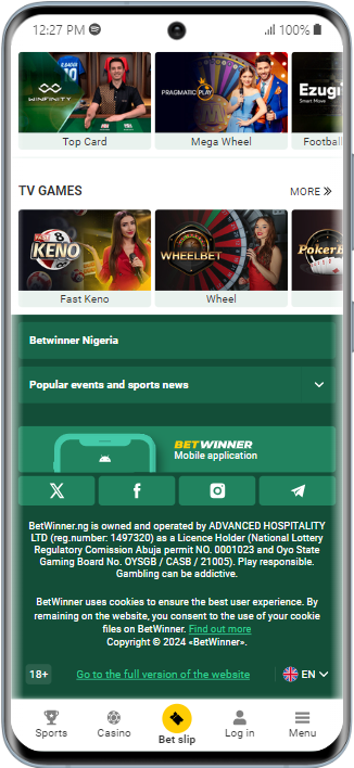 BetWinner app