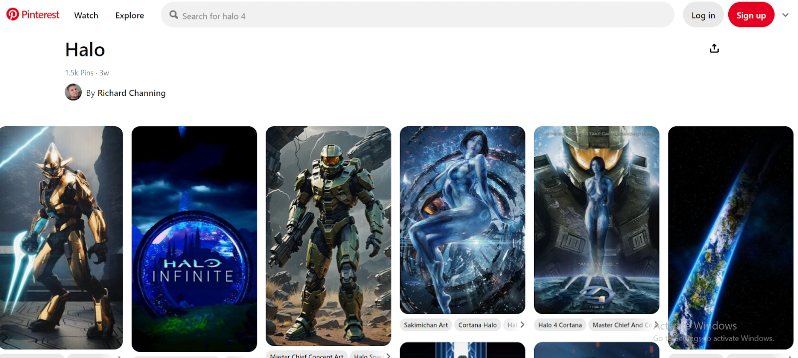 halo on pinterest