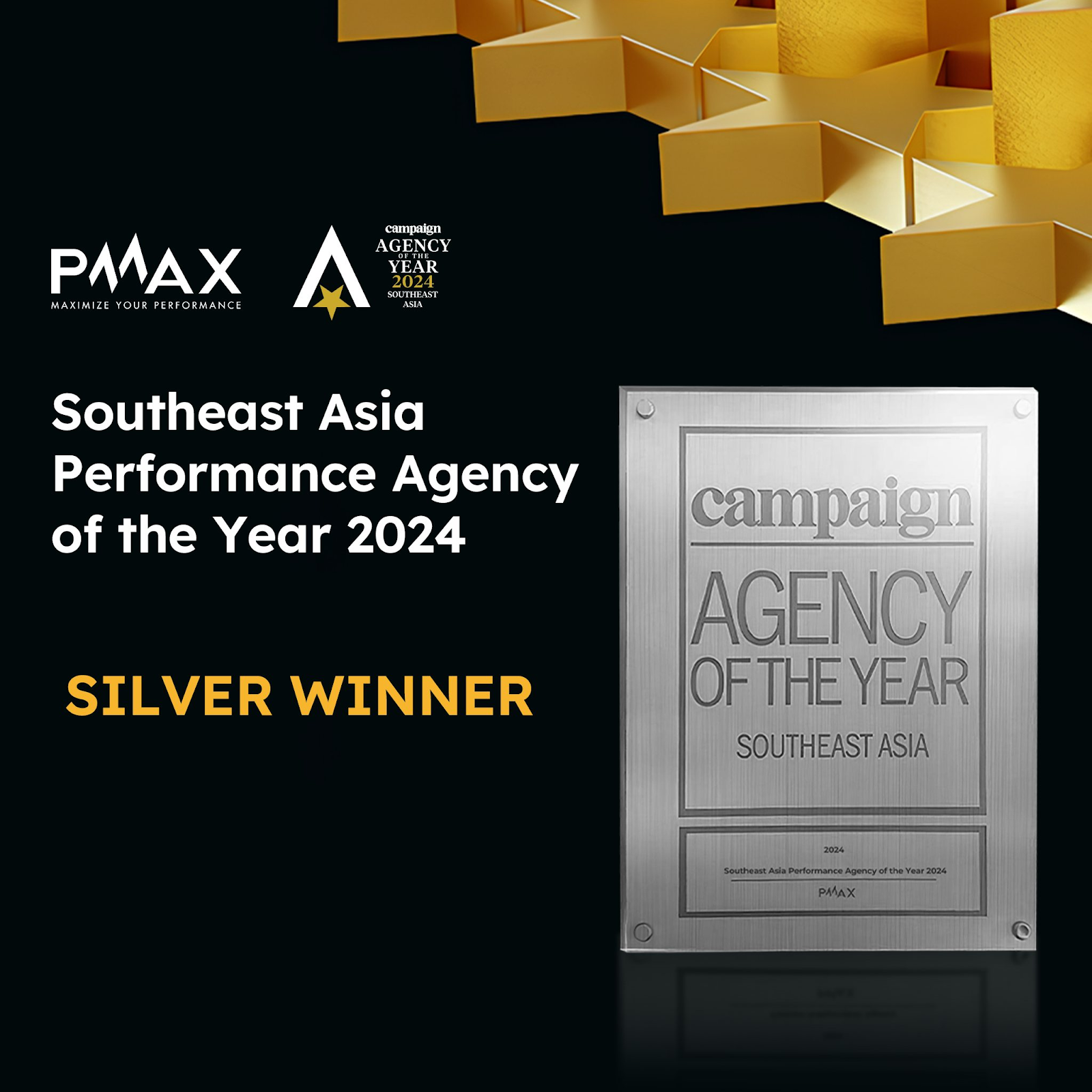 PMAX khẳng định vị thế khu vực Đông Nam Á với chuỗi chiến thắng tại Agency of the Year 2024