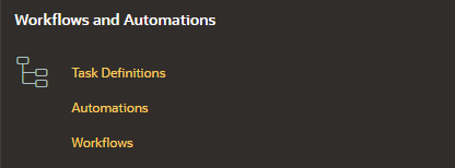 A black screen with yellow and orange text

Description automatically generated