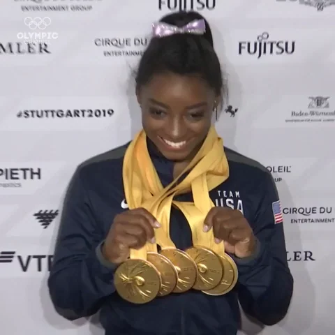 Simone Biles gif