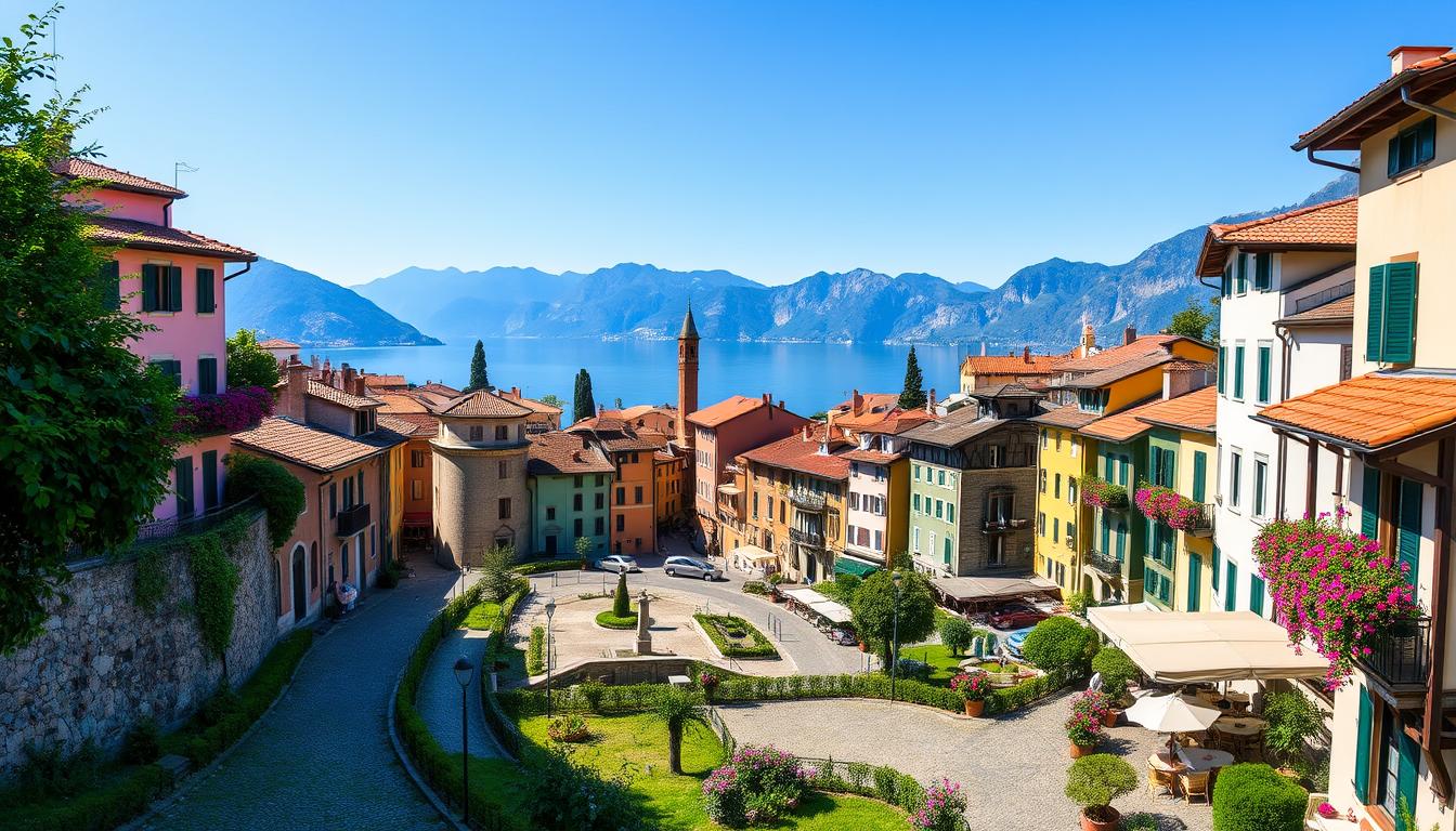 lake como charming towns