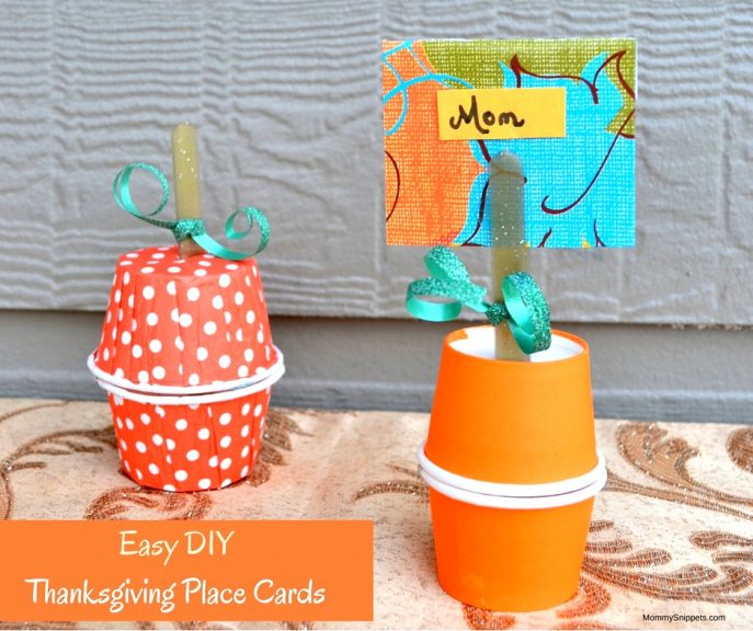 DIY Thanksgiving Place Cards