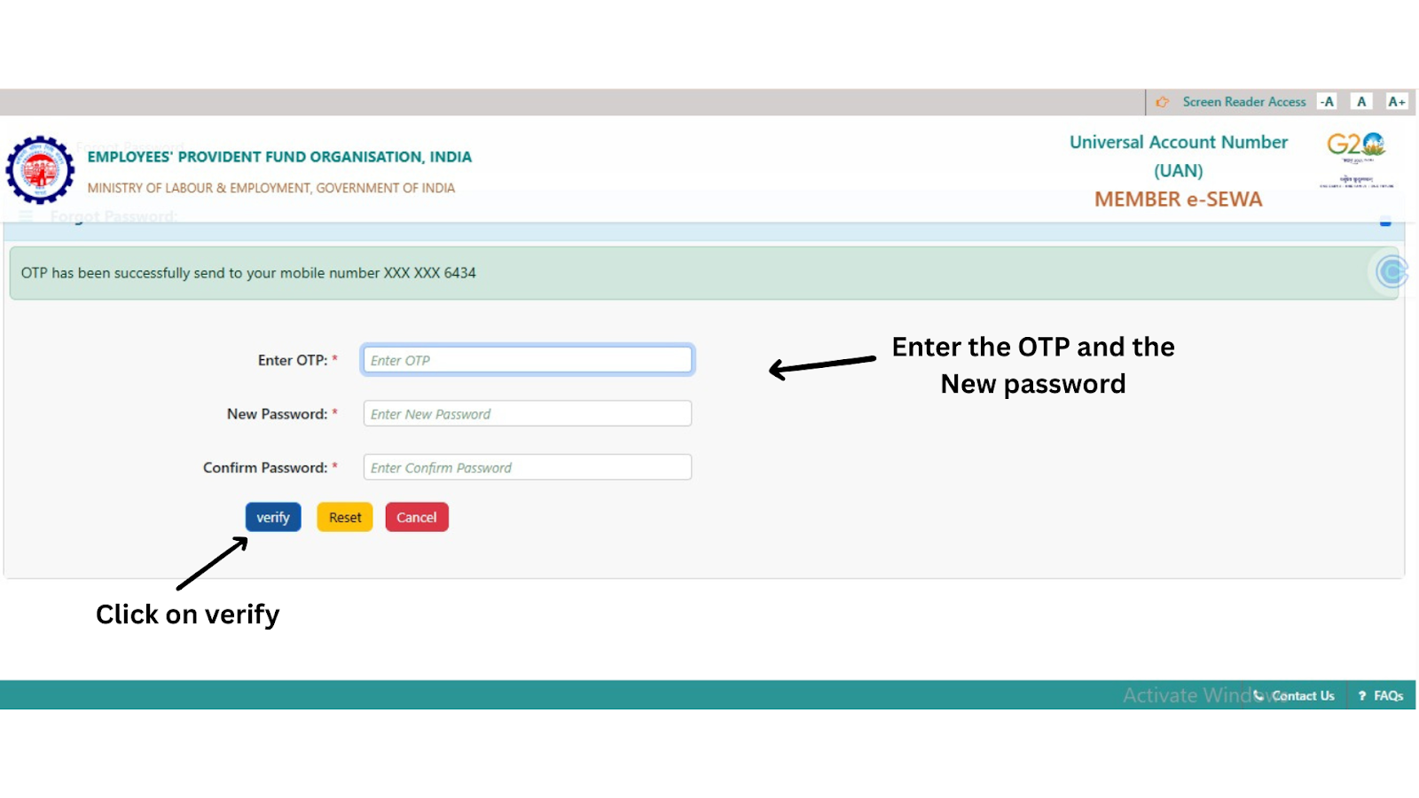 Forgot your EPFO UAN password? Learn how to reset or change it, common issues, and quick fixes. Step-by-step guide by FinRight PF experts