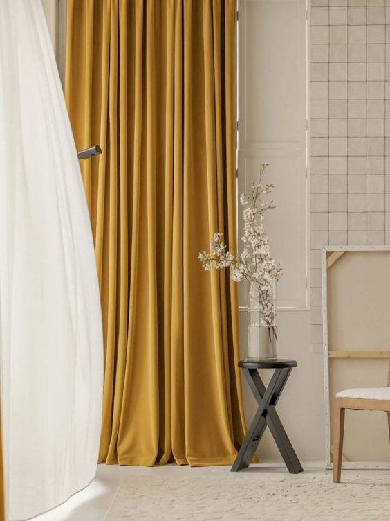 curtains for white walls