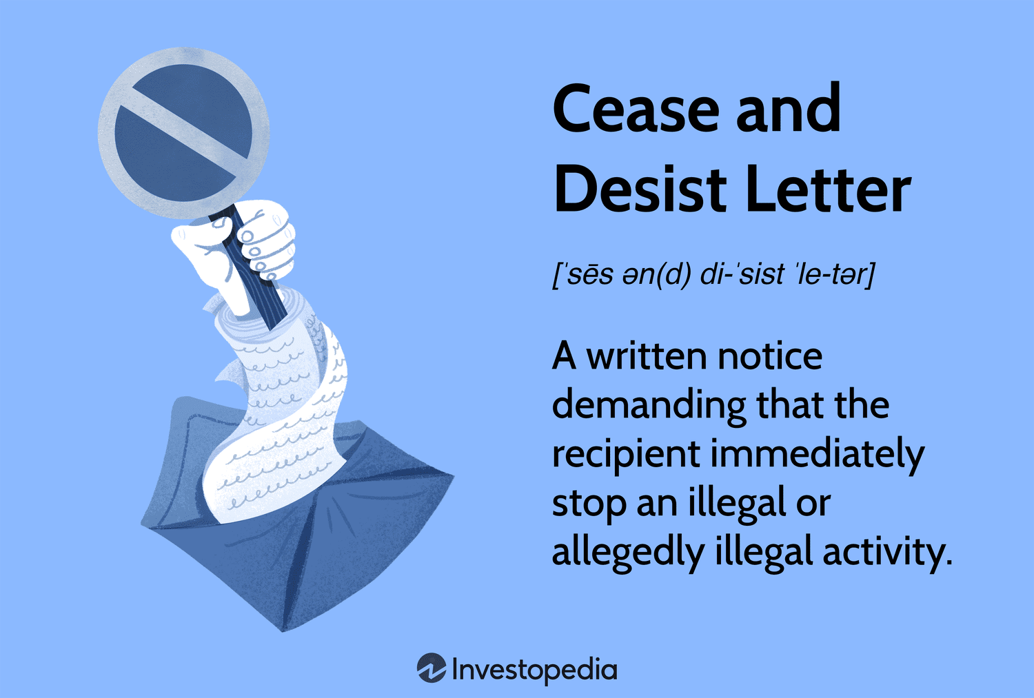 Cease and Desist Legal Document