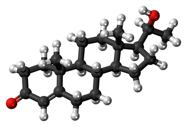 dihydroprogesterone, molecule, steroid