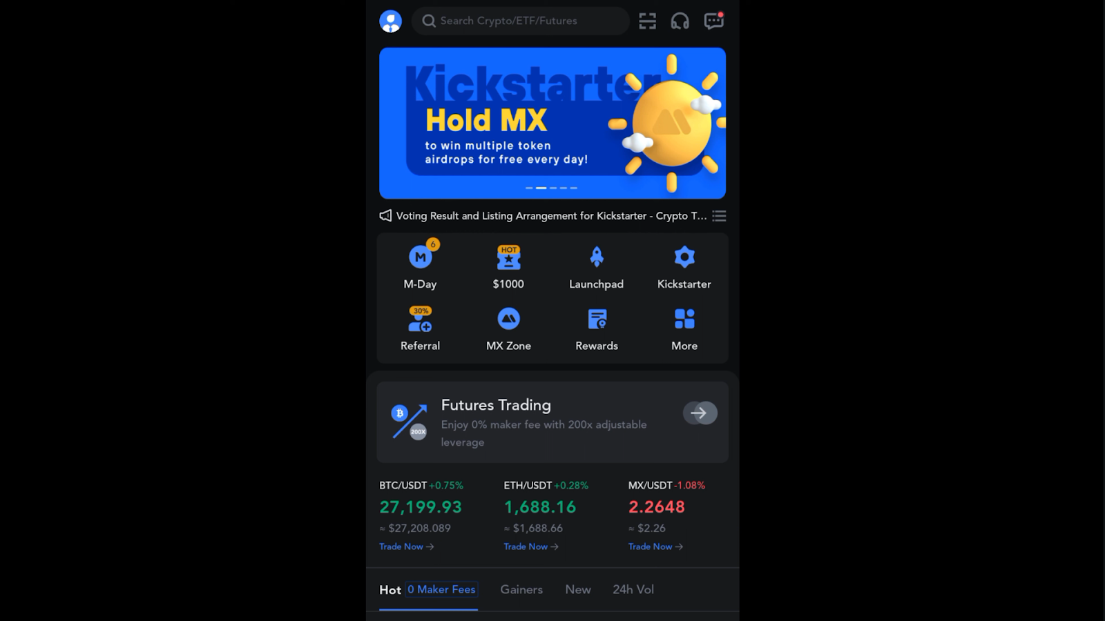 MEXC информация