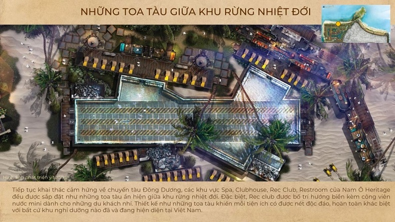 Tiện ích dự án Nam Ô Heritage 3