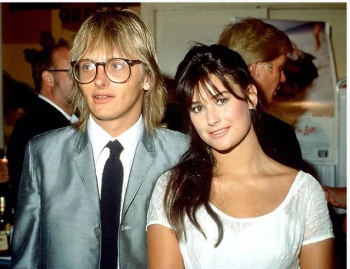 Freddy Moore and Demi Moore, who was his second wife