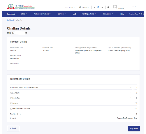 How To Download And Fill Form 26QB For TDS Payment On Purchase/Sale Of Property