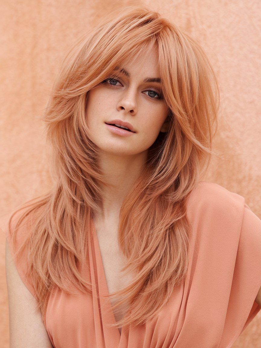 15. Peach-Toned Layers