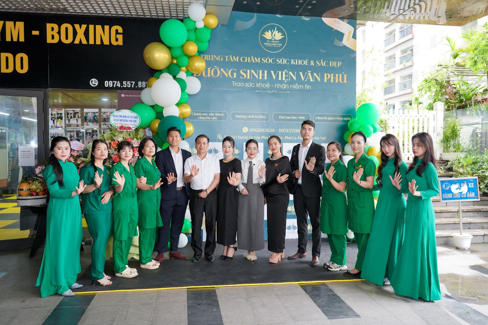 Dưỡng Sinh Viện Văn Phú - Hà Đông chính thức khai trương và ký kết chuyển giao công nghệ