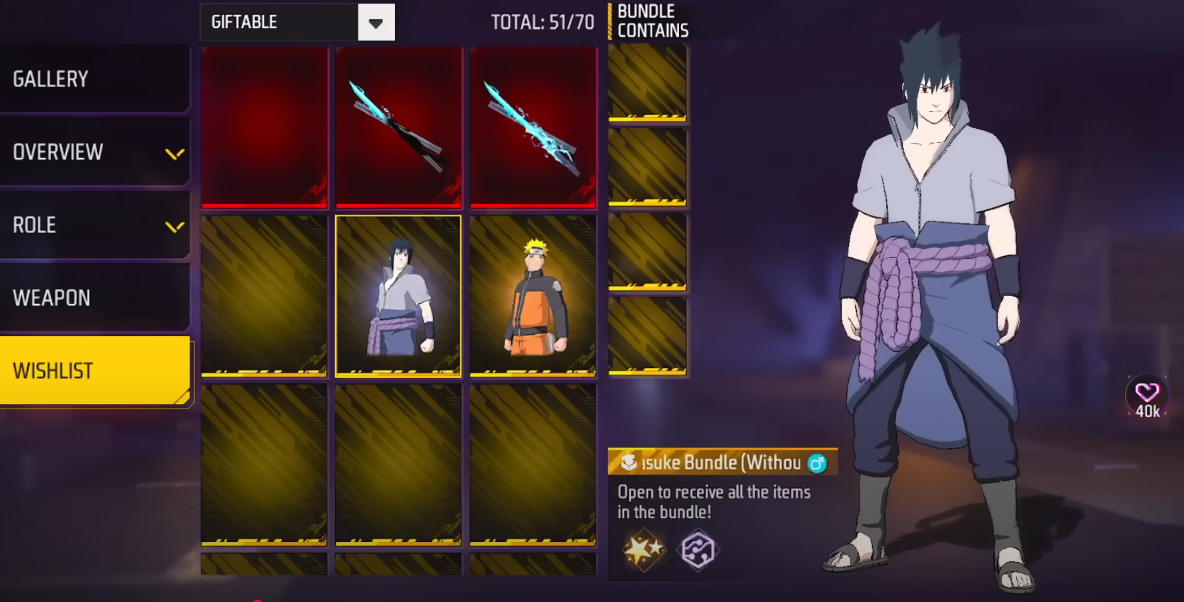 Free Fire x Naruto Shippuden Collaboration: Exclusive Items Revealed!