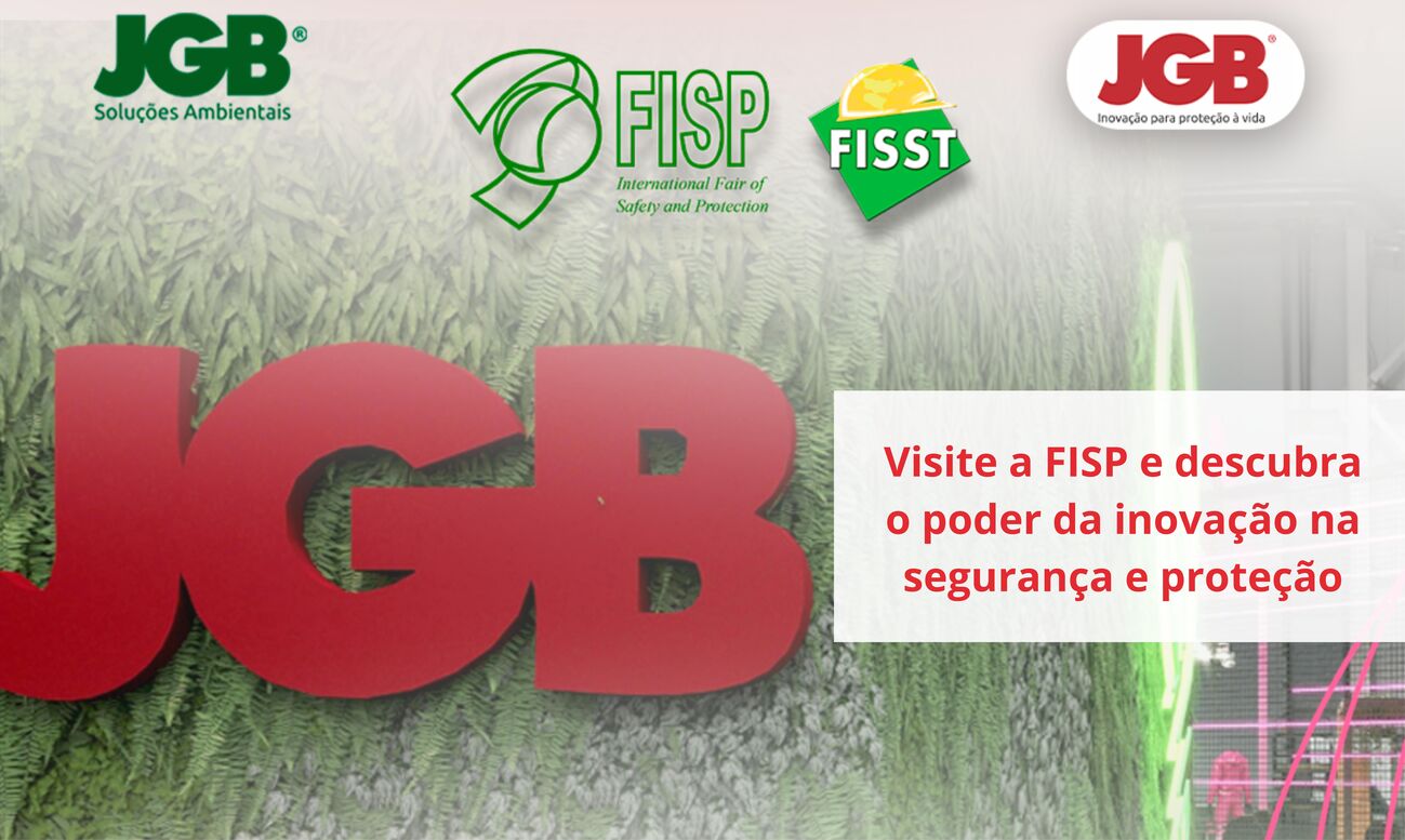 JGB Equipamentos e JGB Soluções Ambientais, juntas, na Feira FISP