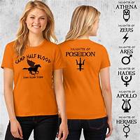 Camp Half Blood T-shirt Percy Jackson Halloween Costume 2