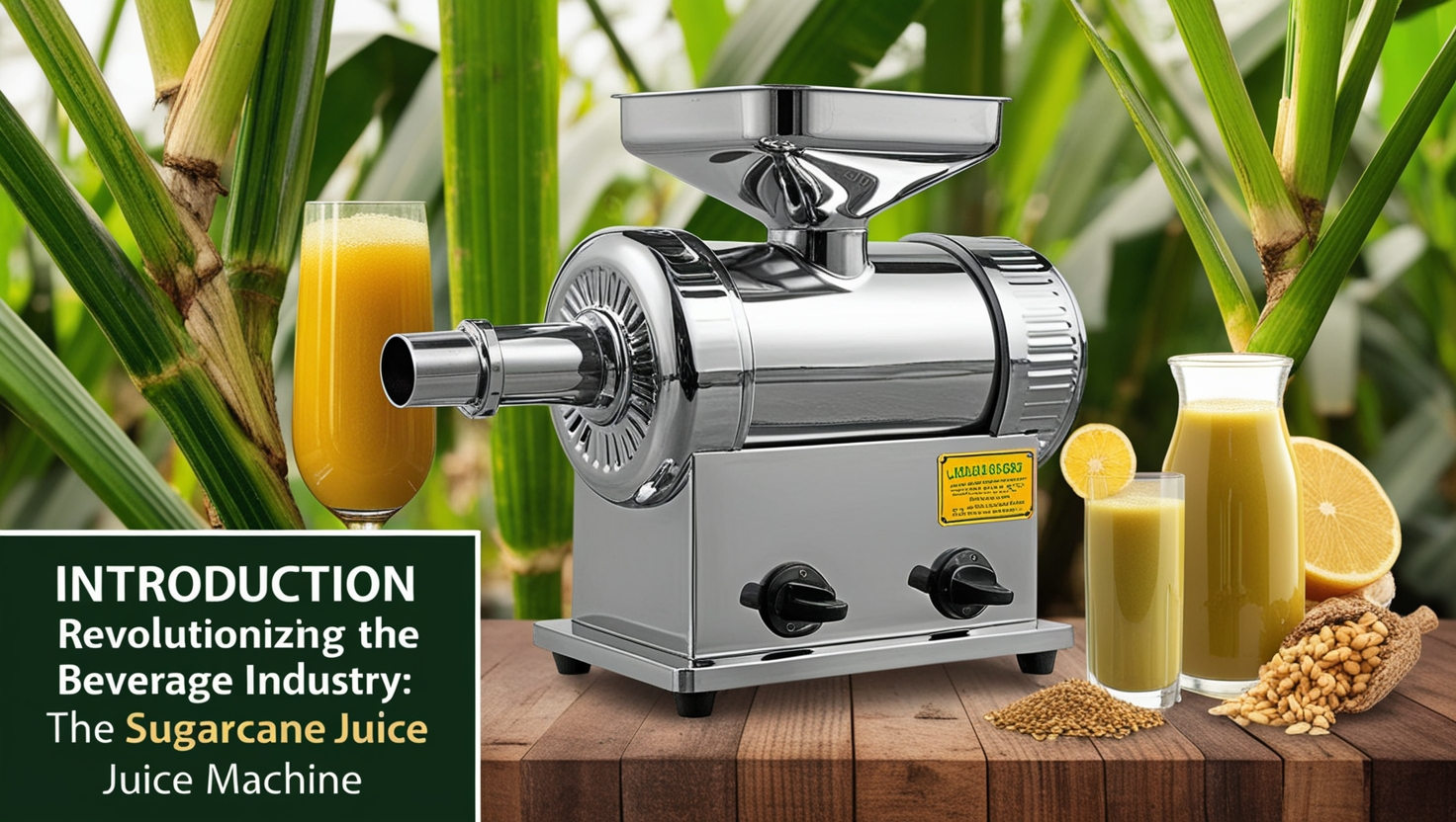 Sugarcane Juice Machine