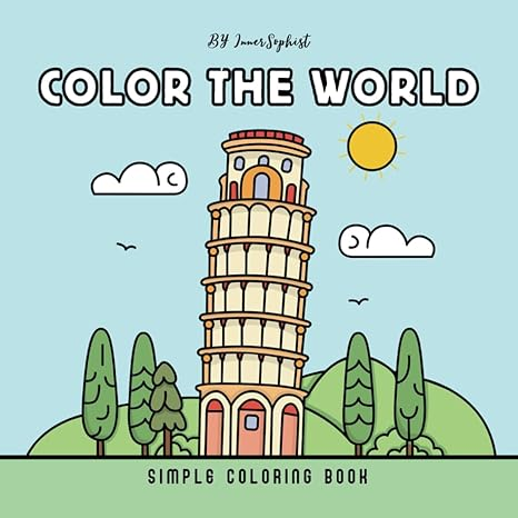 Travel coloring book