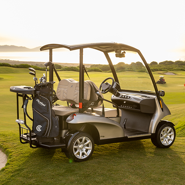 A line of luxury golf carts by Garia