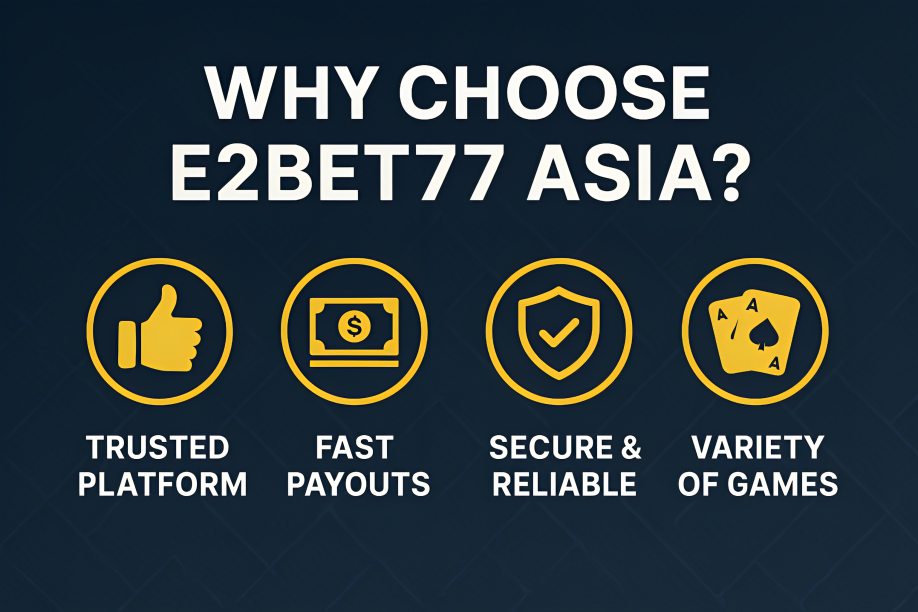 Why Choose E2Bet77 Asia?