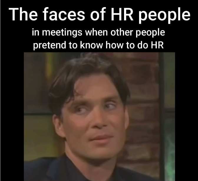 Die Reaktion von HR-Fachleuten, wenn Teammitglieder viel über HR zu wissen scheinen