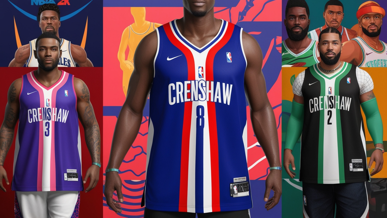 NBA 2K Crenshaw Jersey