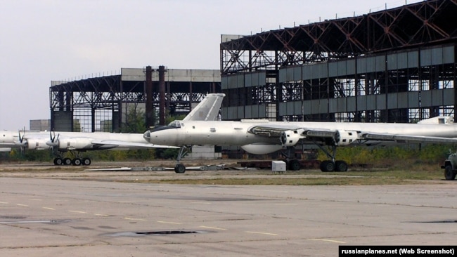 Українські Ту-95 у 2013 році розташовувались на летовищі в Миколаєві