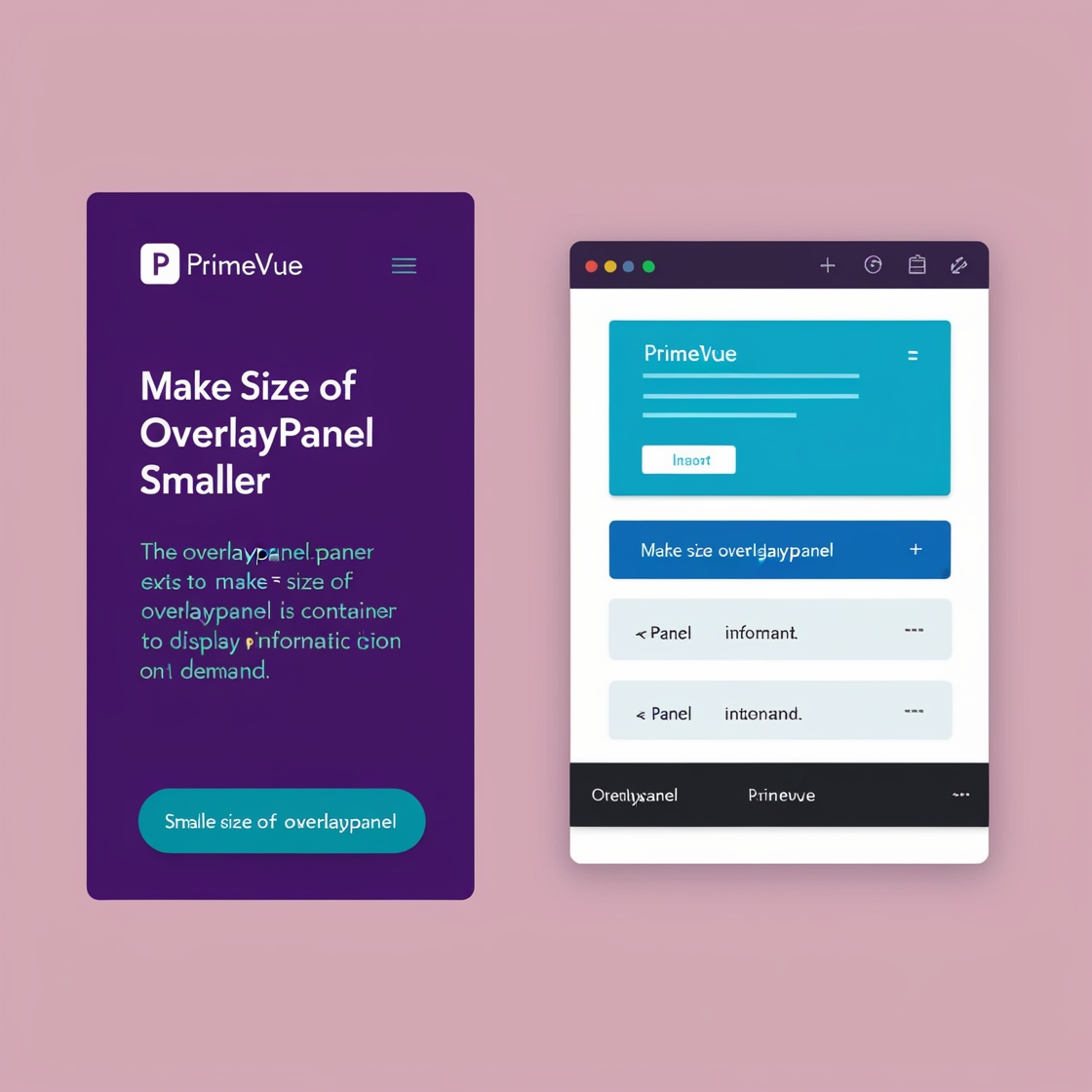  Mastering PrimeVue: Ultimate Guide to Shrinking the make size of overlaypanel smaller primevue 2024
