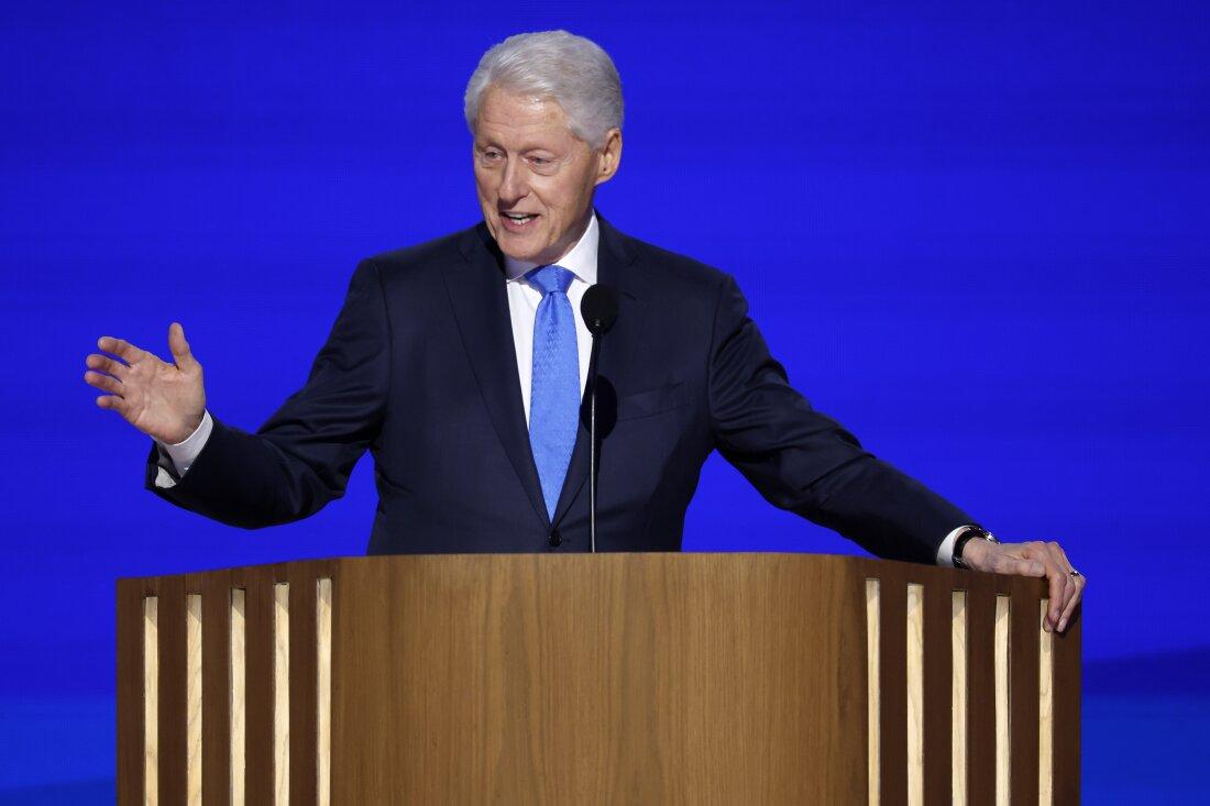 WATCH: Former President Bill Clinton's full remarks at the Democratic  National Convention : NPR