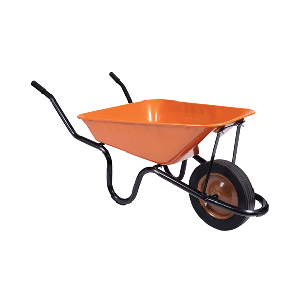 A wheelbarrow is one of the basic essential garden tools every gardener must have