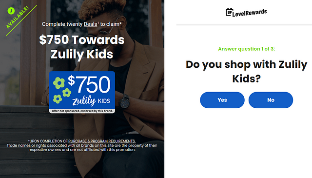 Earn $750 to Spend at Zulily Kids