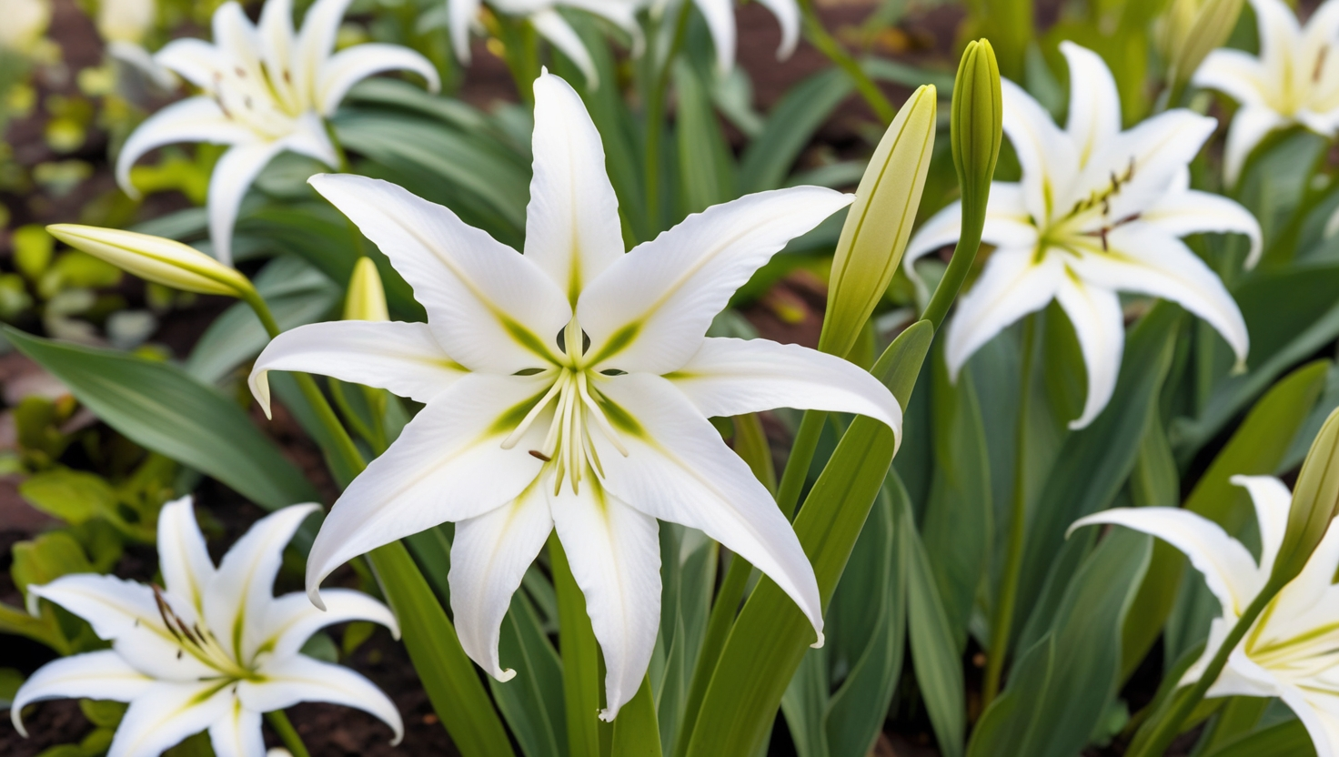 How Does the White Spider Lily Help the Ag Perdue