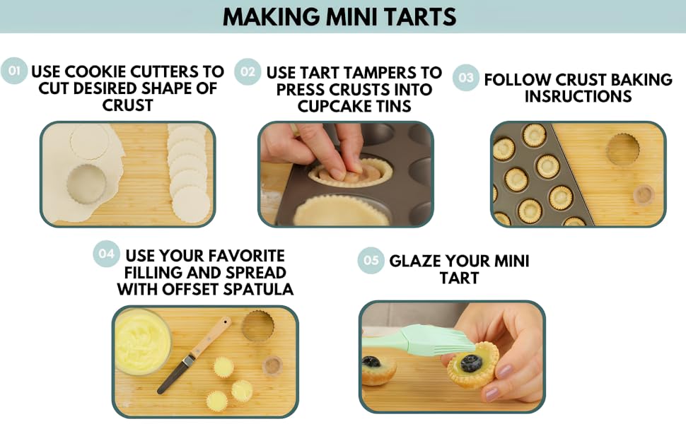 making mini tart pans tarts