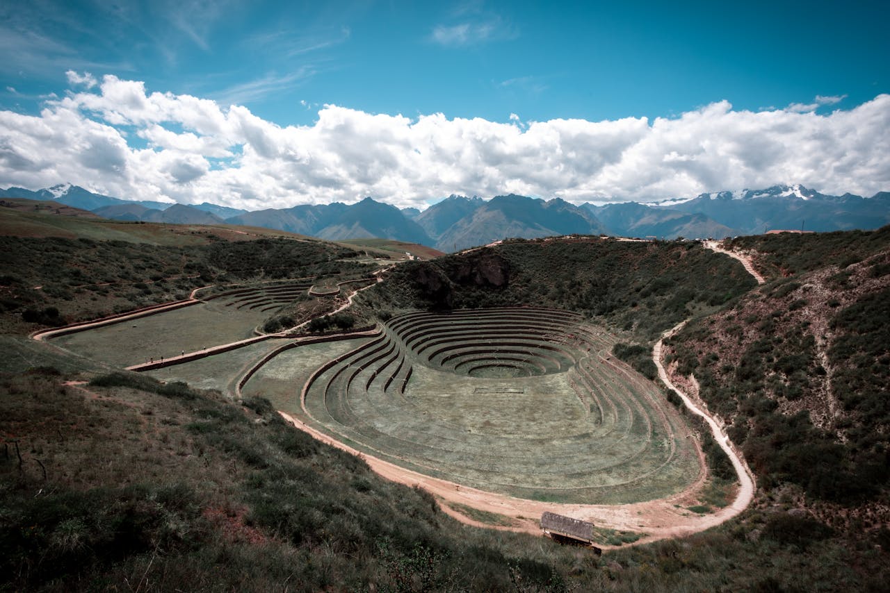 Moray's circular terraces Peru