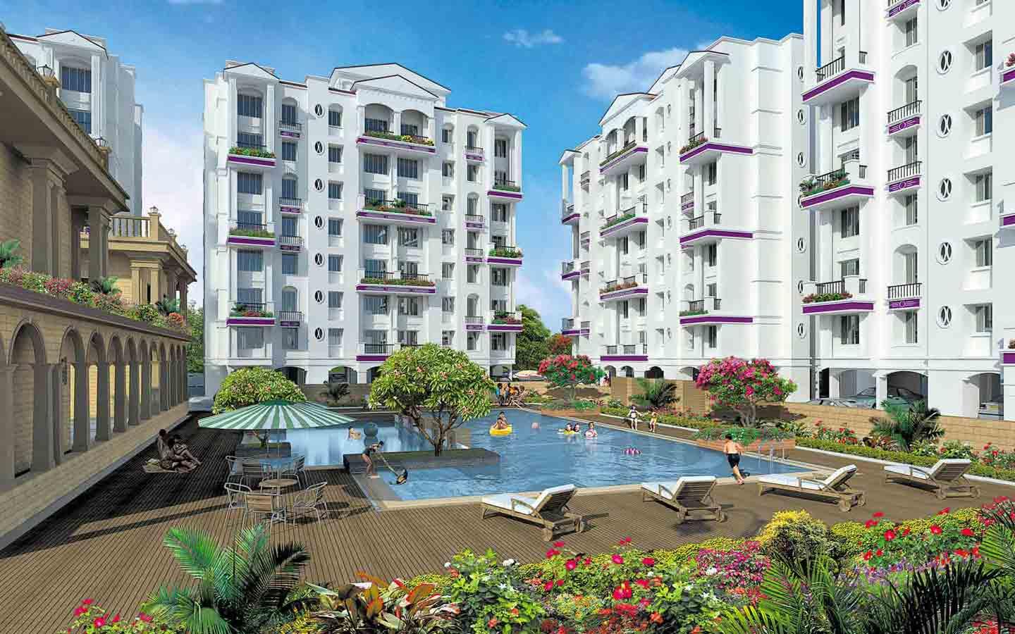 Aldea Espanola Baner Mahalunge 1BHK 2BHK 3BHK Brochuer Cost Sheet Floor Plan Amenities - Purple Realtors in Pune