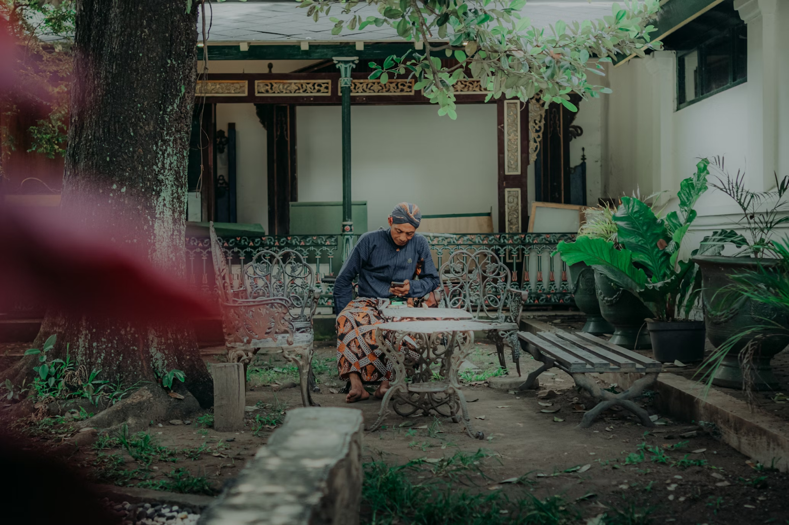 Kraton Yogyakarta interior