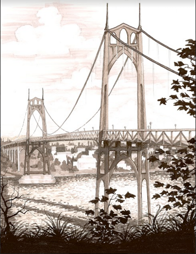 A picture containing outdoor, building, bridge

Description automatically generated