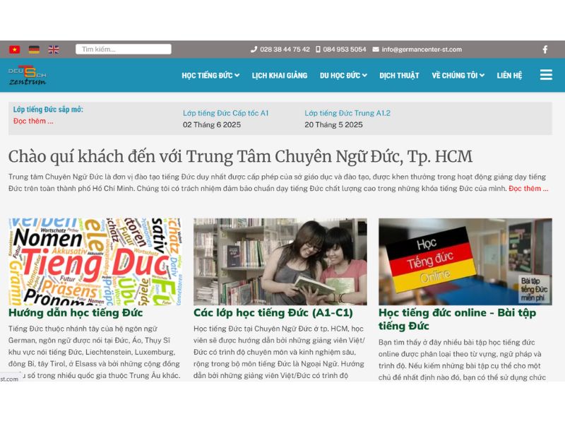 Nên học tiếng Đức ở đâu? Gợi ý 9+ trung tâm tiếng Đức tốt nhất