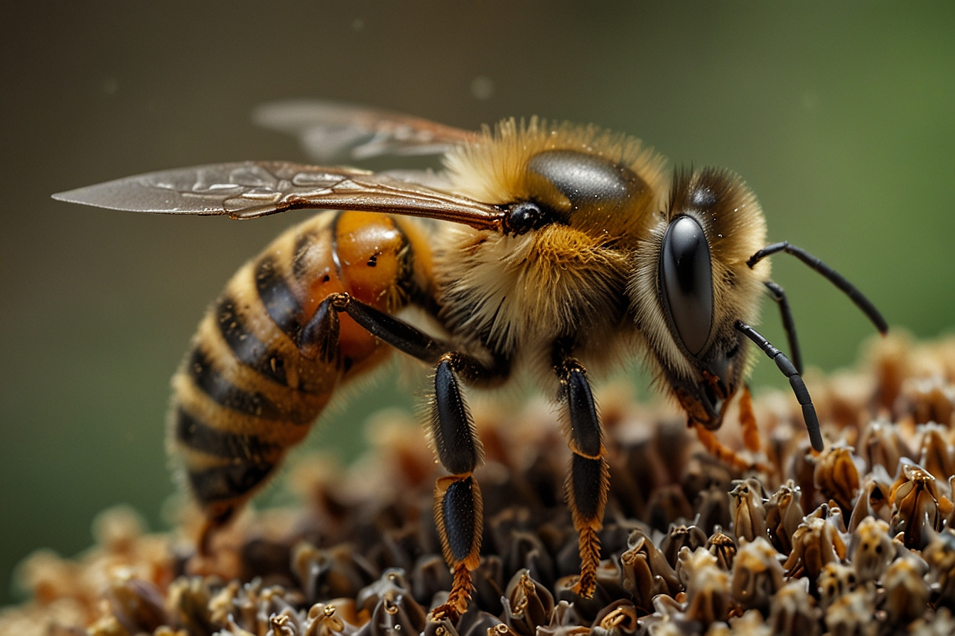 A Worker Bee Has a Mass of 0.00011