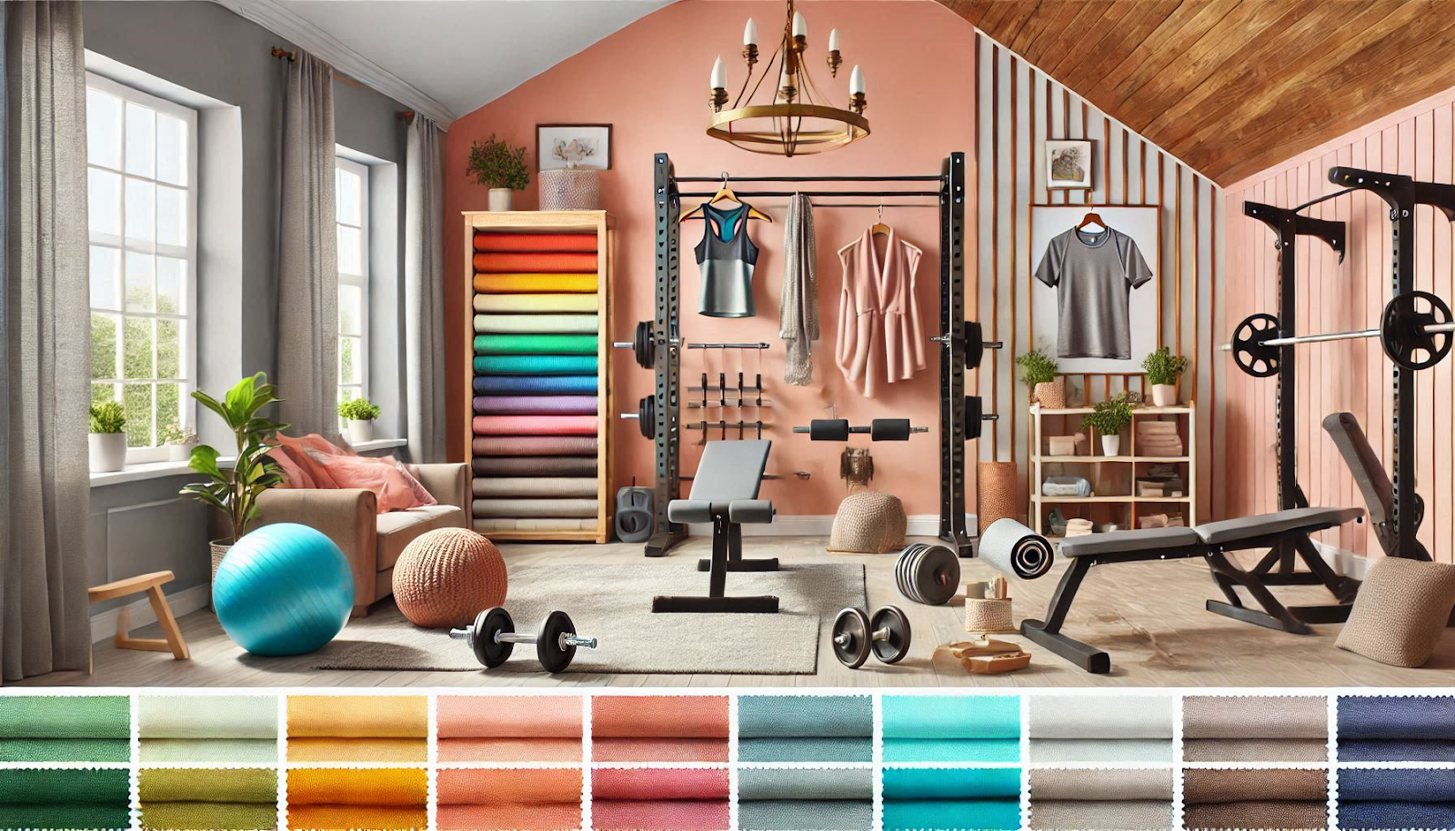 Color and Aesthetic Choices in Home Gym Design