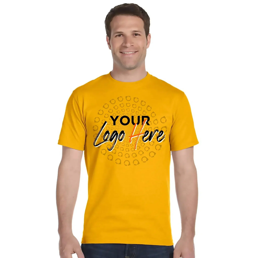orange custom t-shirt