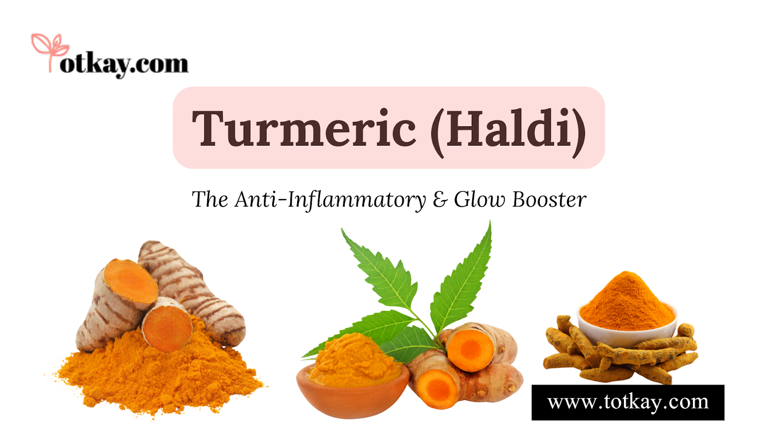 Turmeric (Haldi): The Anti-Inflammatory & Glow Booster  - totkay.com