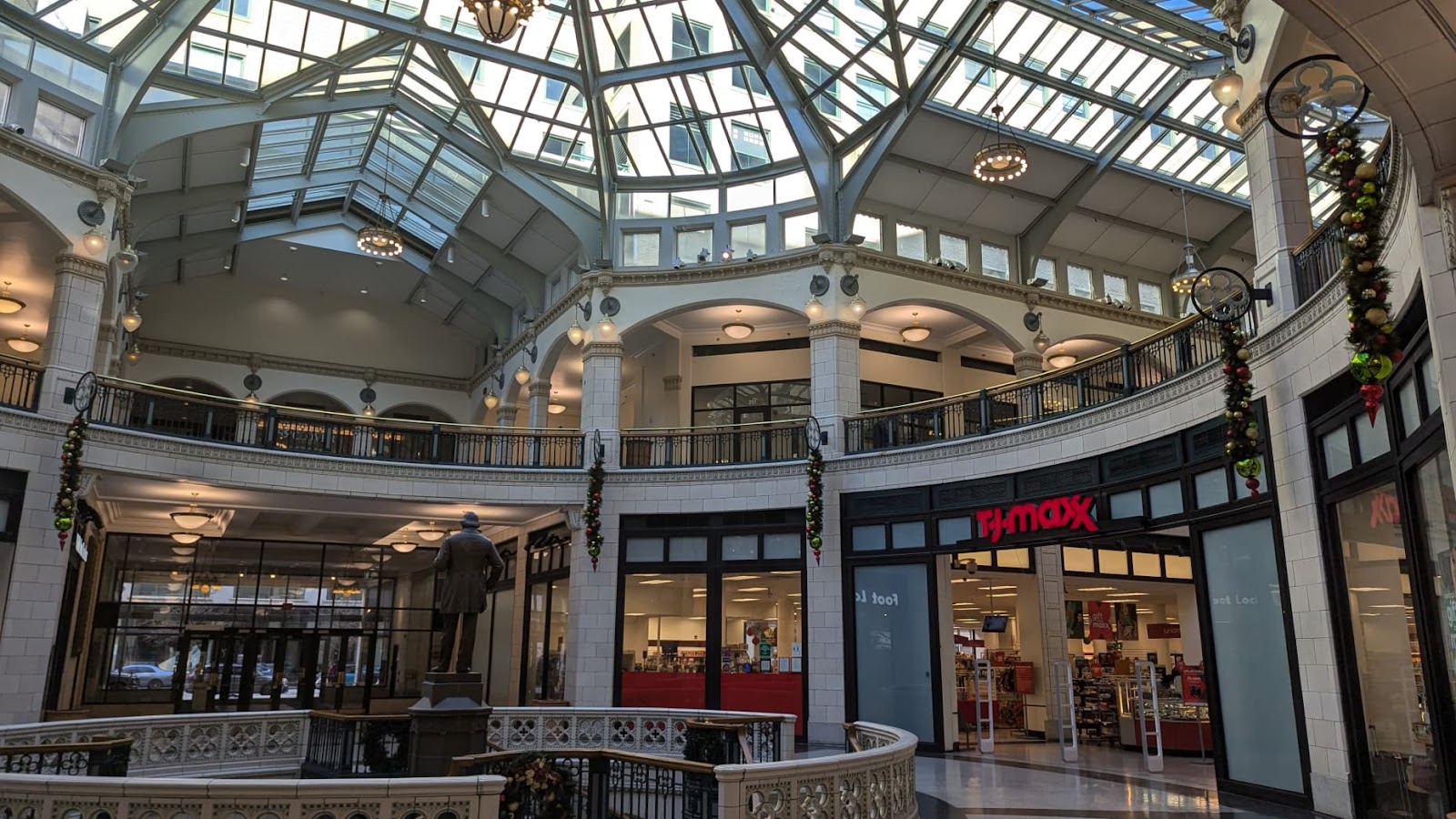 The former Grand Avenue Mall in Milwaukee is now home to dozens of apartments and a few retail shops