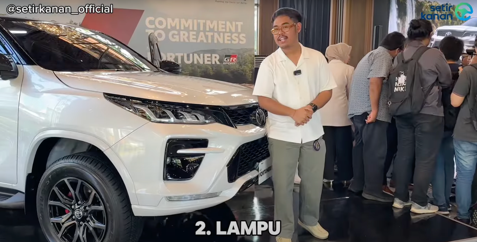 Lampu Toyota Fortuner Facelift 2024