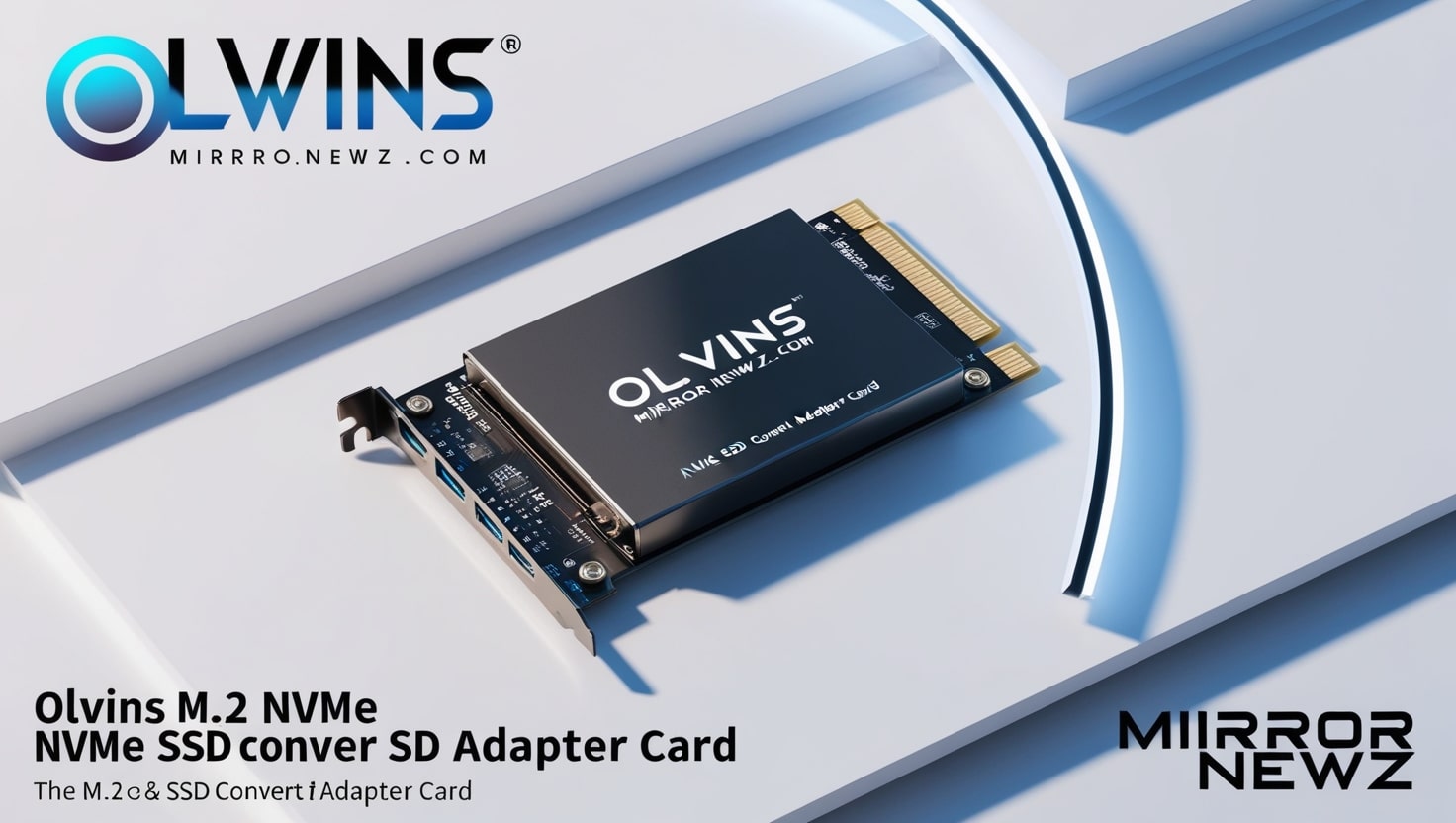 Olvins M.2 NVMe SSD Convert Adapter Card