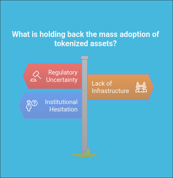 what is holding back the mass adoption of tokenized assets