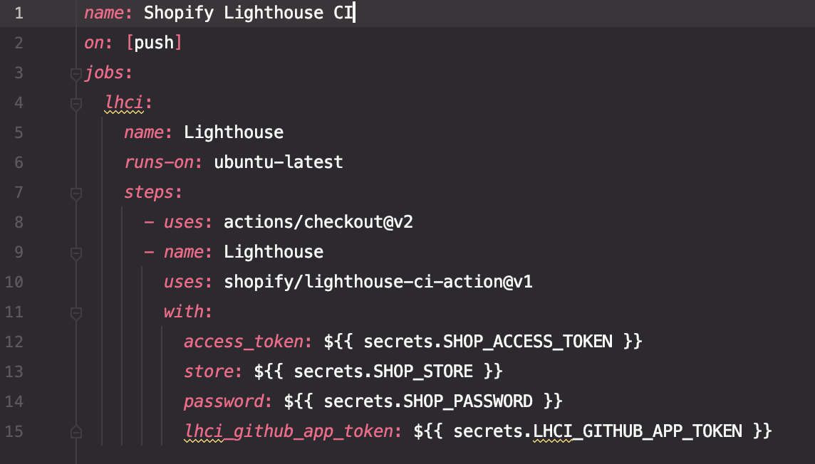 Surveiller les performances de votre thème Shopify avec les Github actions et Lighthouse - 1