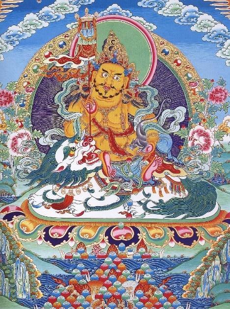 Vaisravana, the Northern Heavenly King | Buddhist art, Thangka painting,  Buddhist traditions