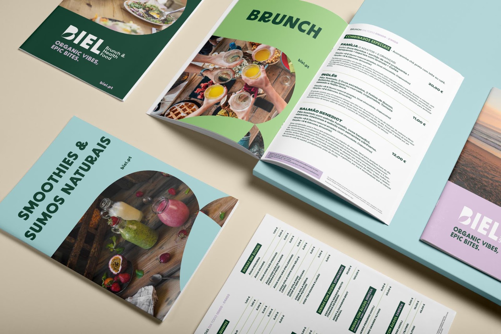 Image from the BIEL: Crafting Cohesive Branding and Visual Identity for Two Worlds article on Abduzeedo