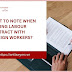 What to Note When Signing Labour Contract with Foreign Workers?